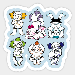 Little Weirdos Sticker